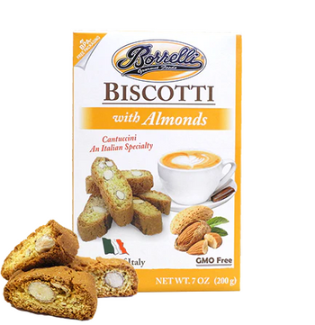 Borrelli Biscotti W/ Almonds (200g) - Papaya Express